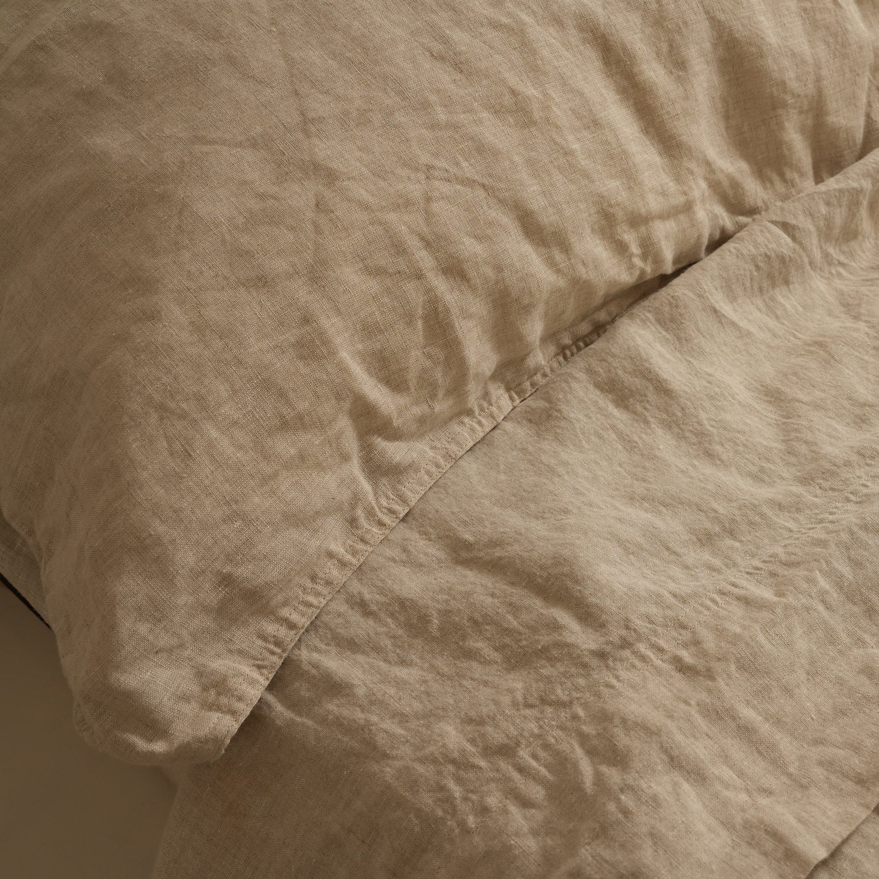 100% French Flax Linen Sheet set- Natural Oat - Image 3