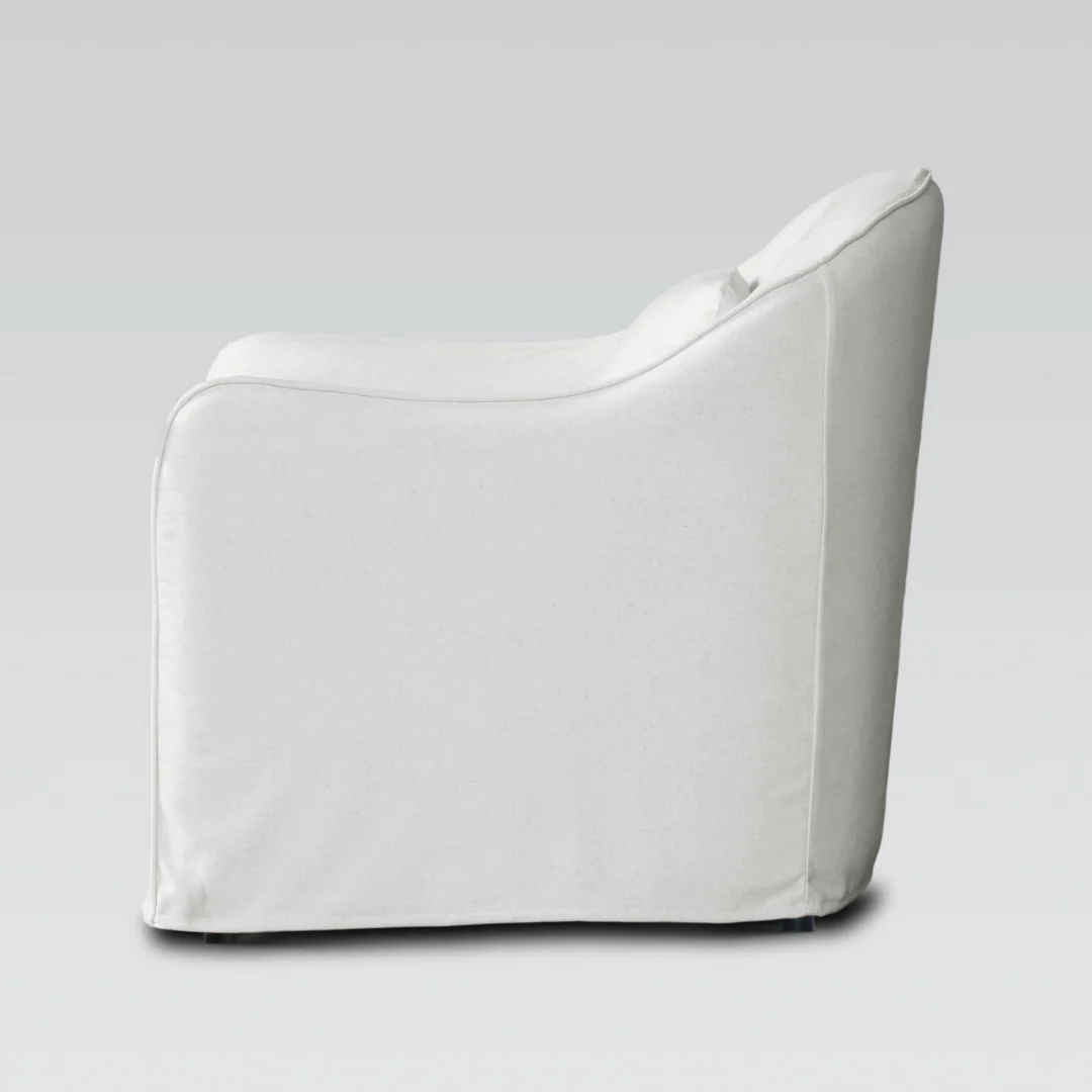 Amsterdam Club Chair- Cream - Image 4