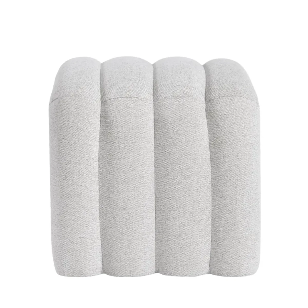 Arch Footstool, Oat - Image 2