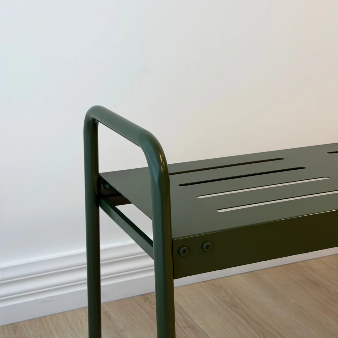 Avalon Bench - Hunter Green - Image 2