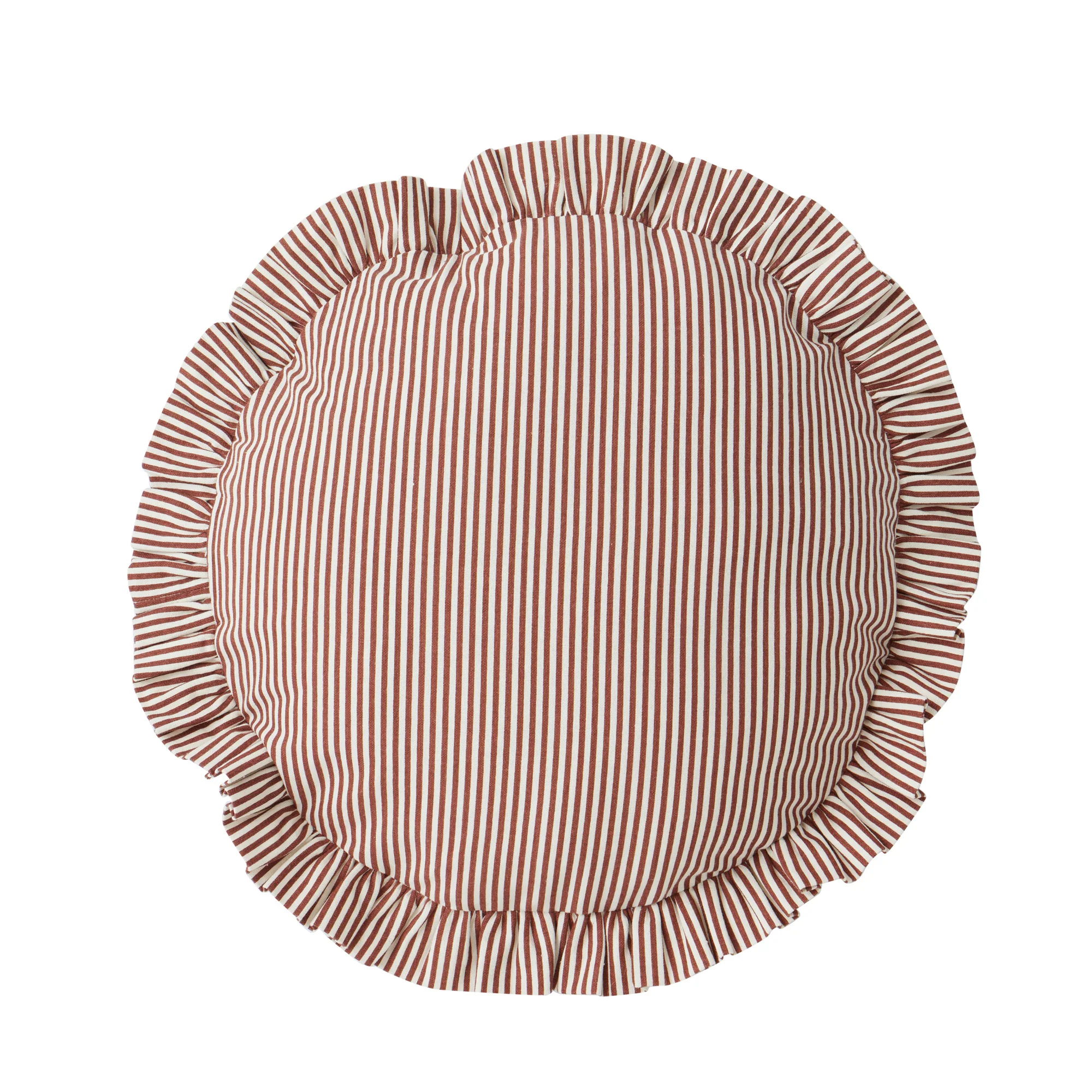 Bonny Round Cushion Russet/Ivory - Image 2