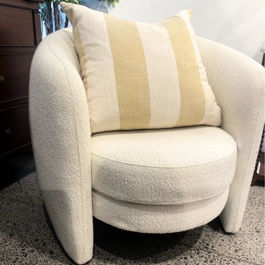 Boucle Wrap Chair - Image 3