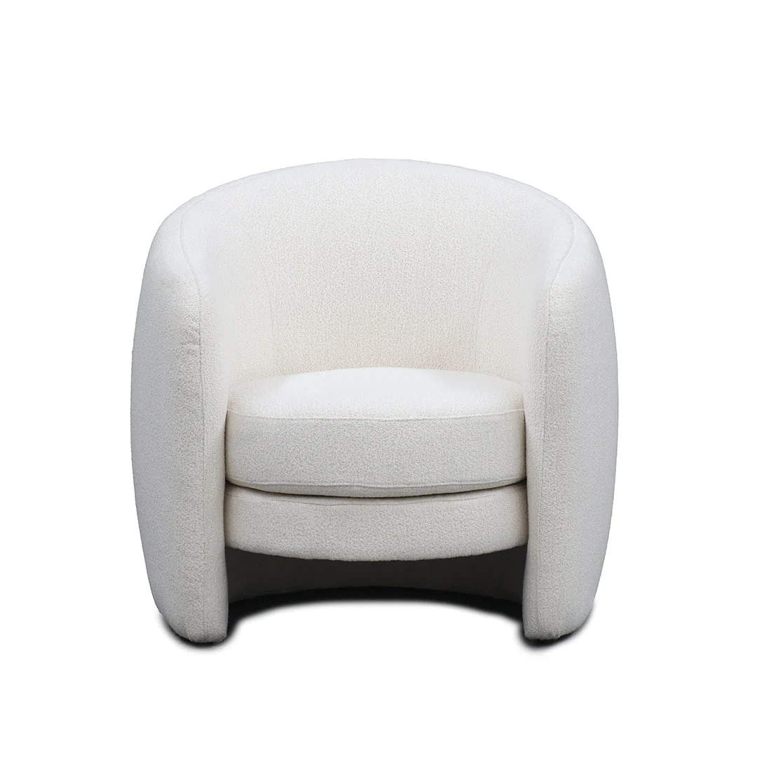 Boucle Wrap Chair - Image 5