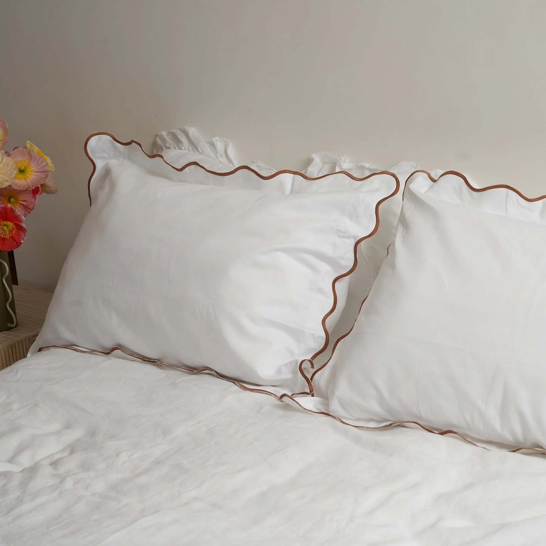 Celine Pillowcase Pair- Ginger - Image 5