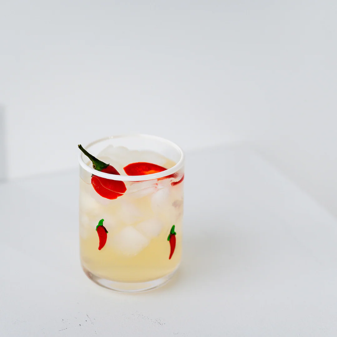 Chili Icon Glass- Set of 4 - Image 2
