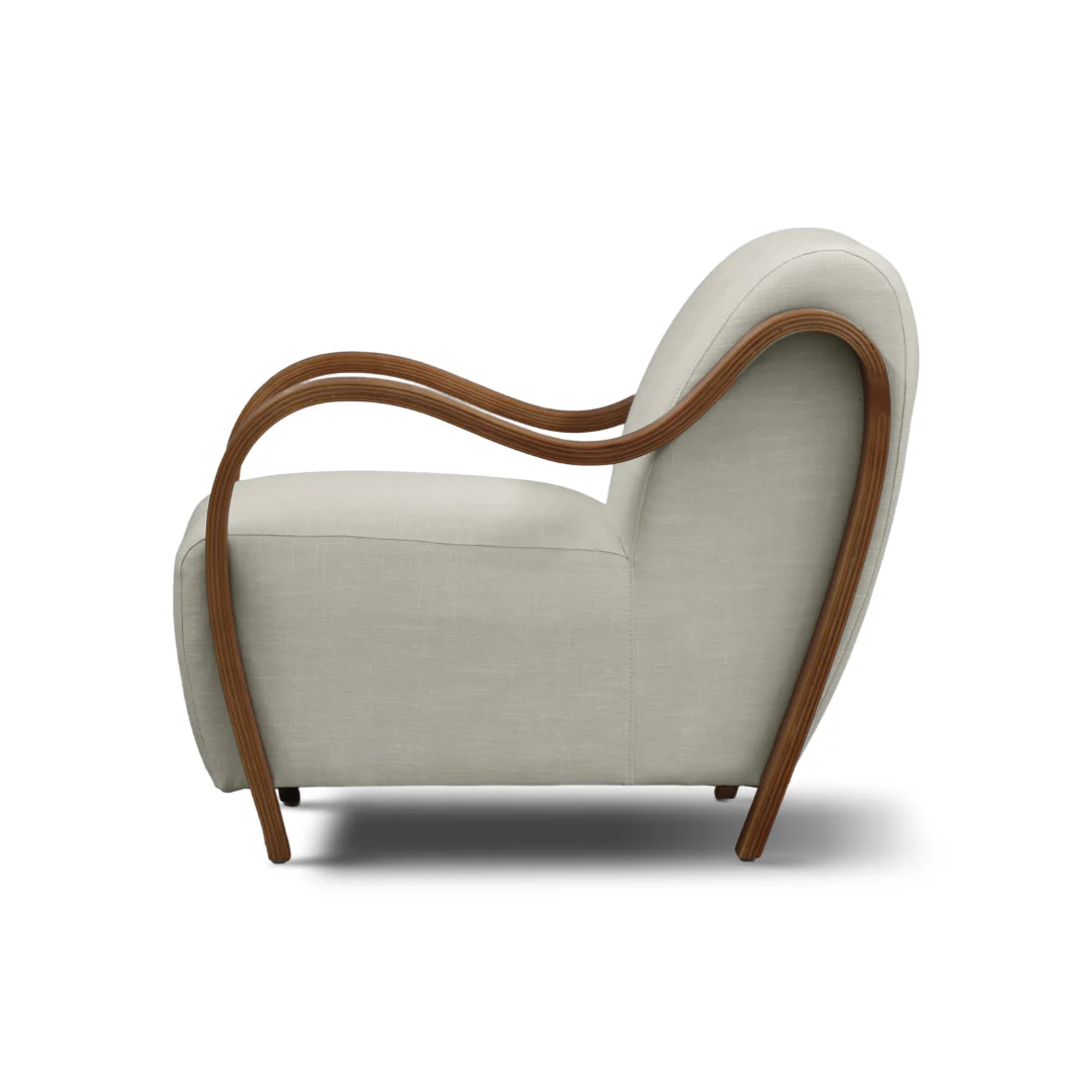 Clara Accent Chair Linen - Image 2
