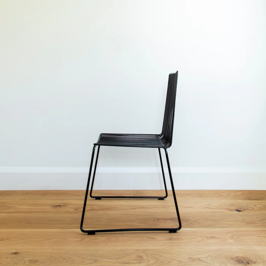 DEVONPORT CHAIR- BLACK - Image 4