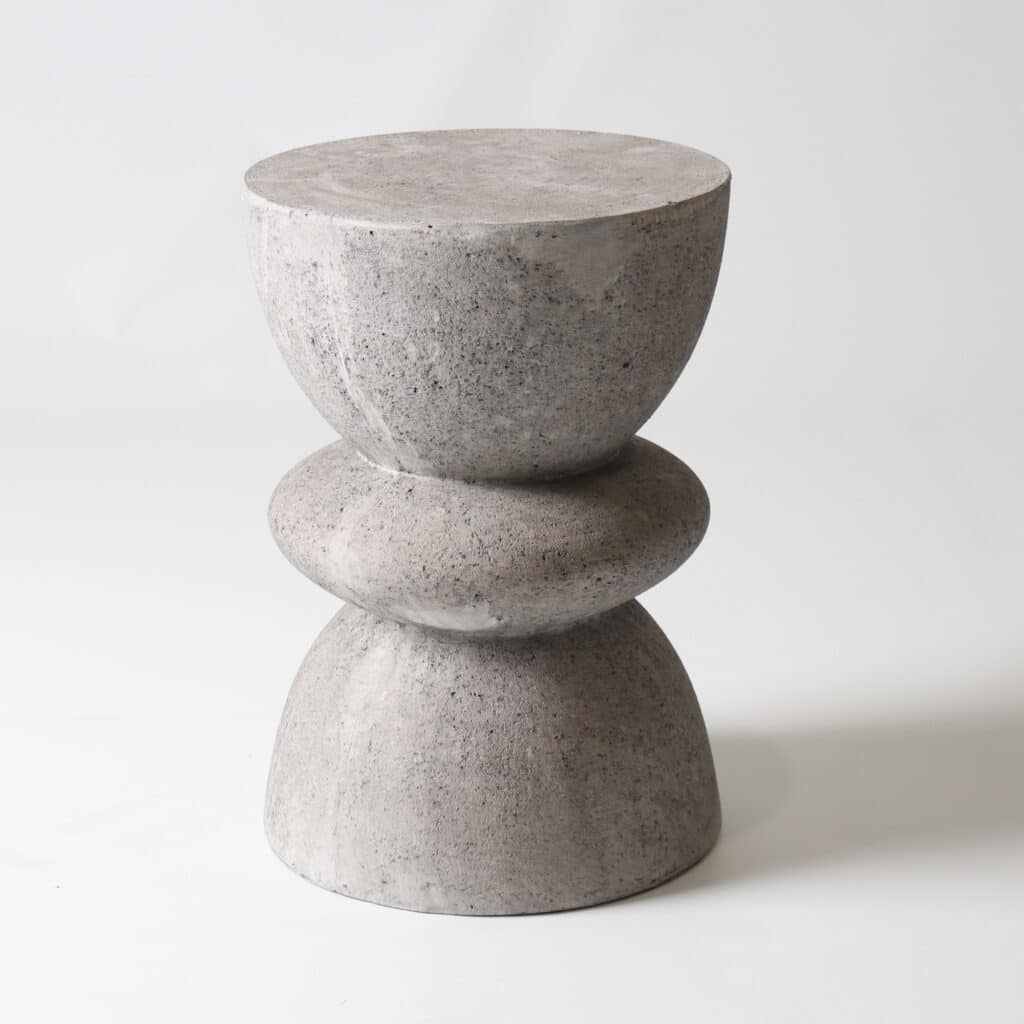 Fibreglass Hourglass Stool - Image 2