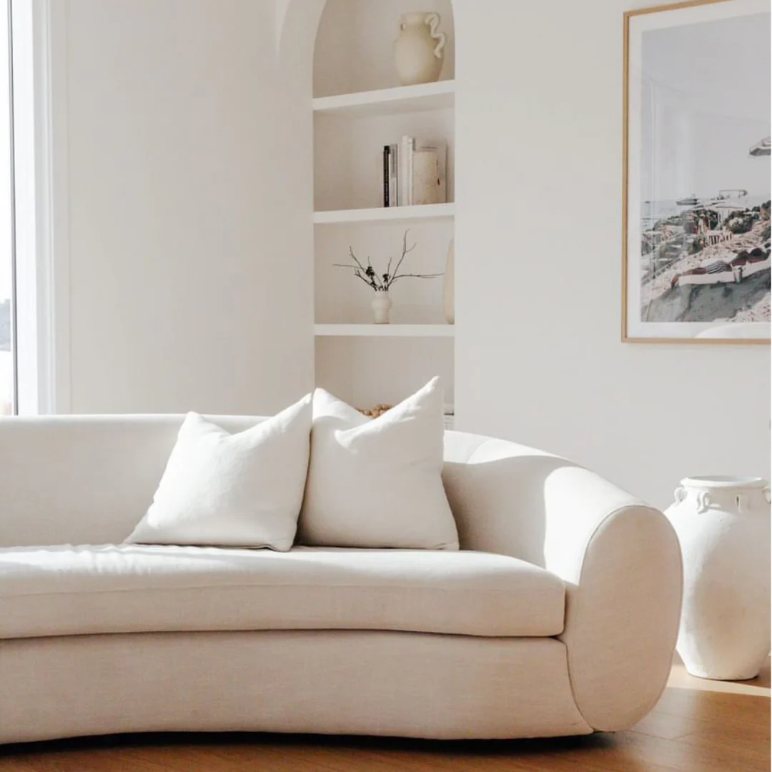 Gwen Sofa - Linen Blend - Image 5