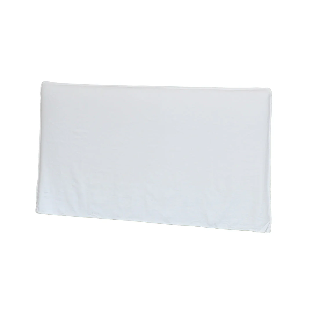 Harlow Slip Cover Headboard-Ivory - Image 5