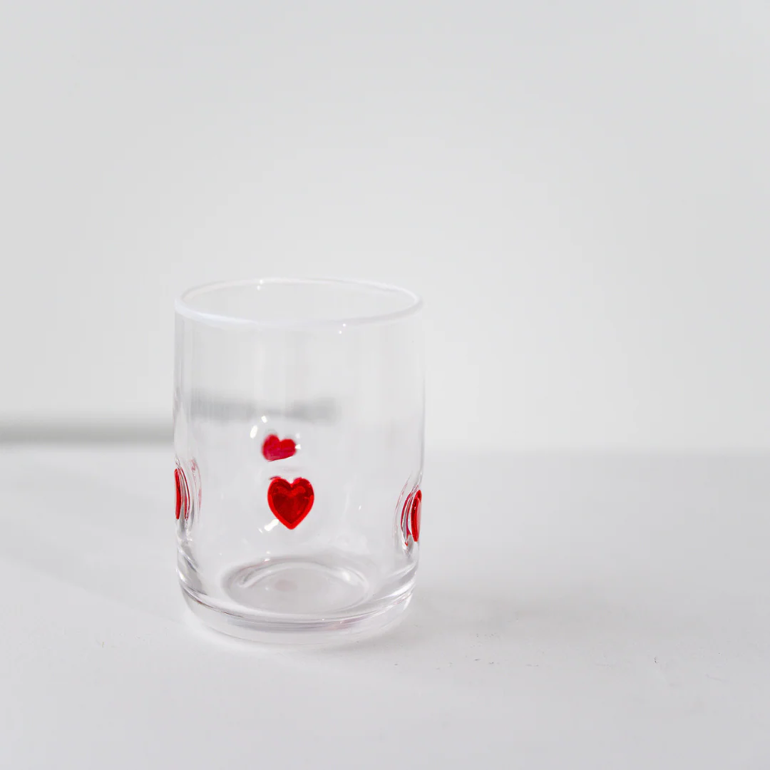 Heart Icon Glass- Set of 4 - Image 4