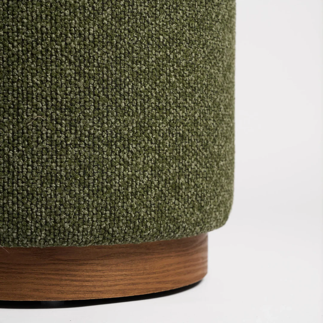Hickory Small Ottoman - Image 4