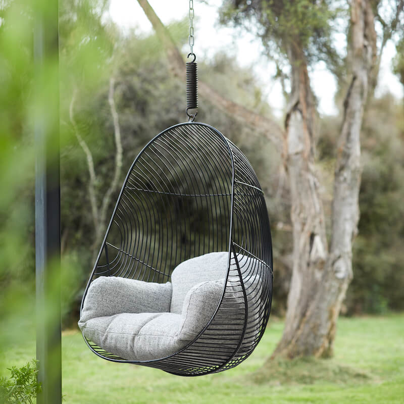 Hokianga Hanging Chair- Black