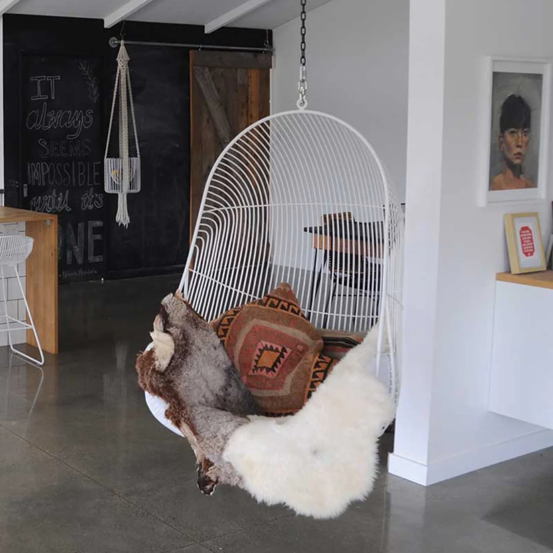 Hokianga Hanging Chair- White