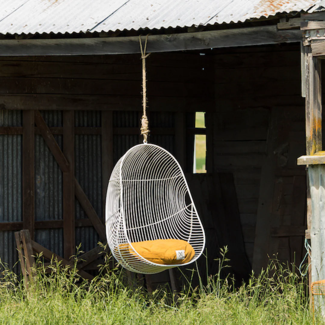 Hokianga Hanging Chair- White - Image 3