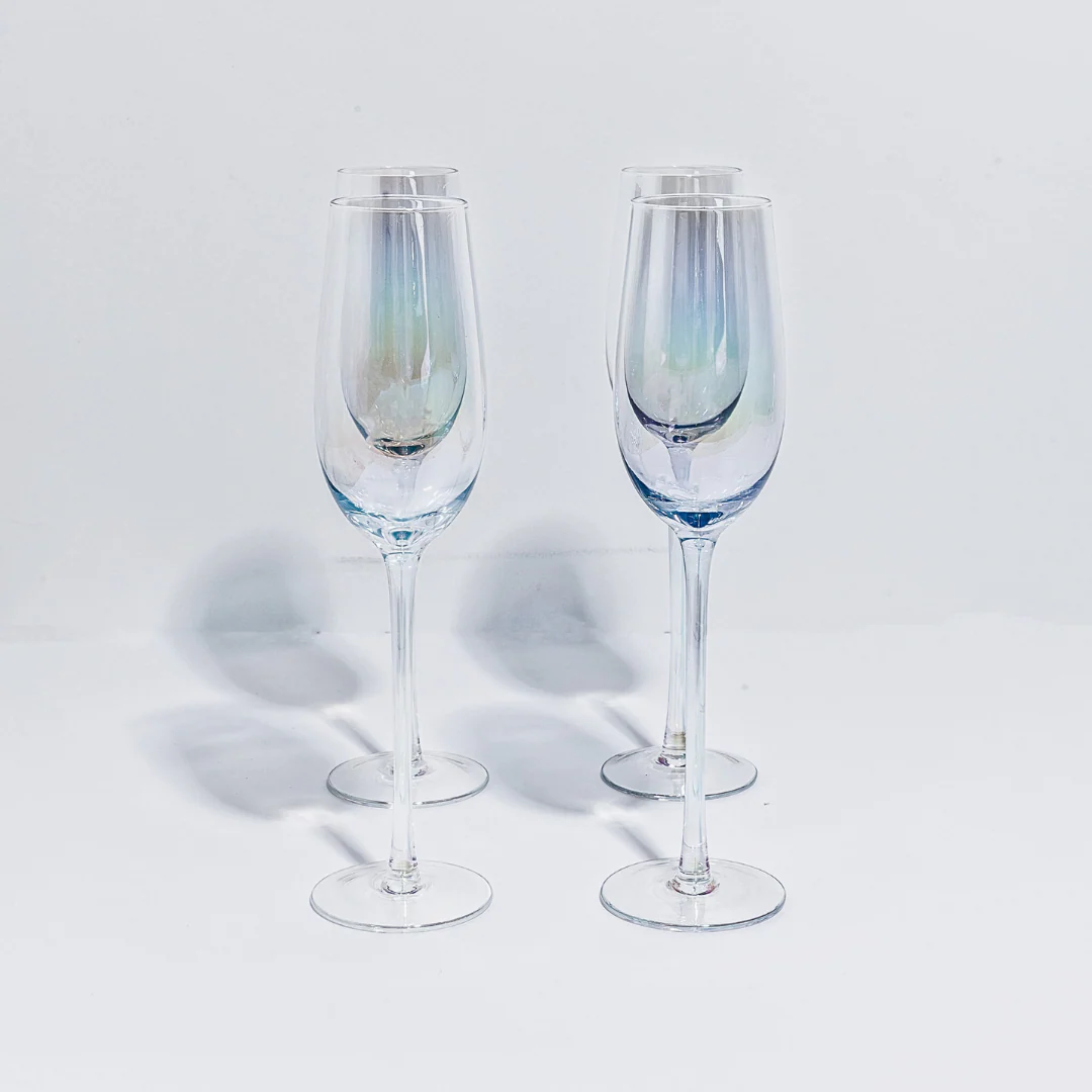 Iridescent Champagne Flute- Set of 4 - Image 4