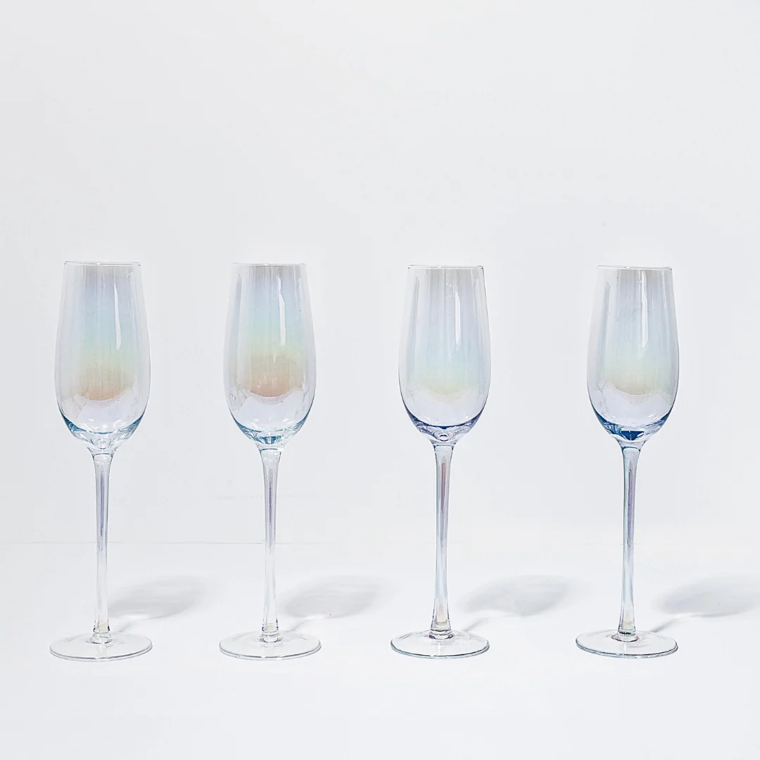 Iridescent Champagne Flute- Set of 4 - Image 5