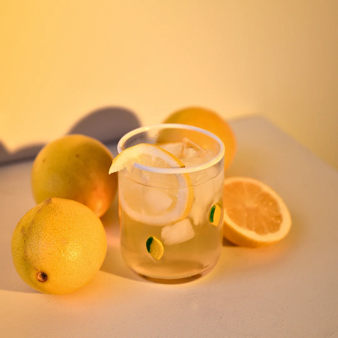 Lemon Icon Glass- Set of 4 - Image 2