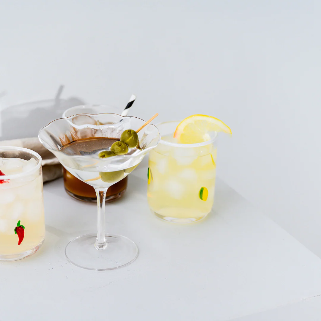 Lemon Icon Glass- Set of 4 - Image 4