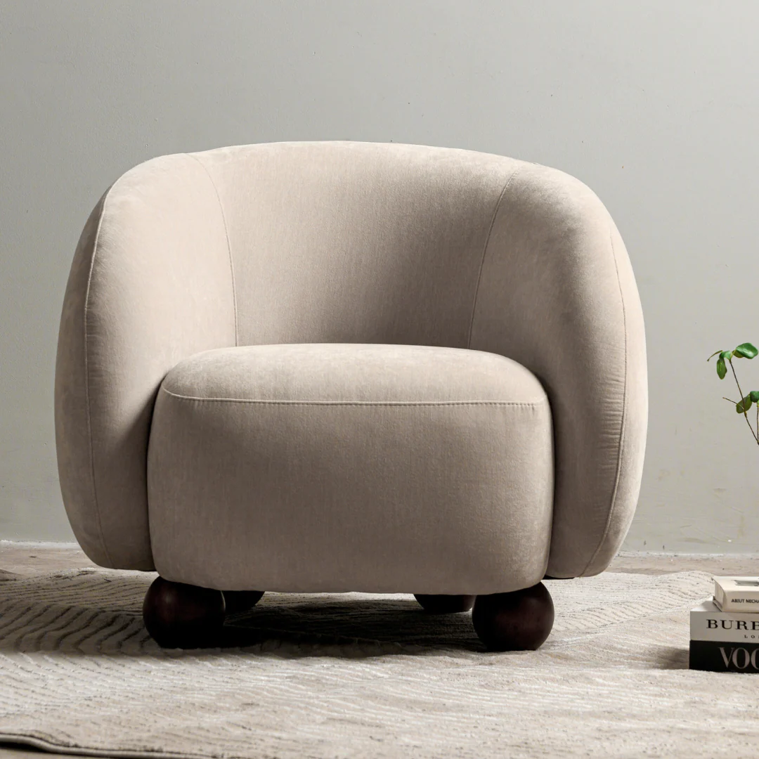 Margot Armchair- Sand - Image 2