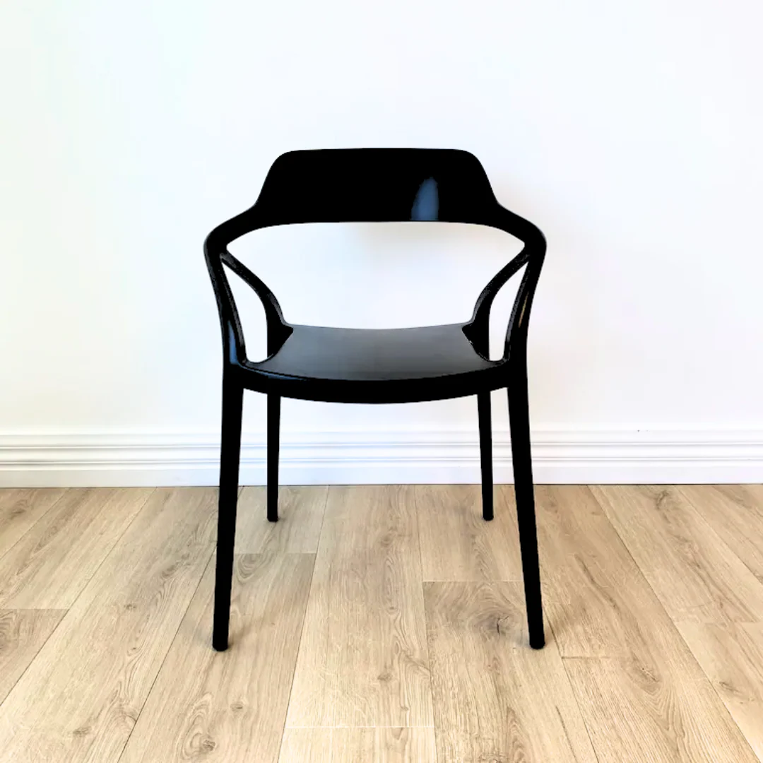 Max Chair- Black- Set of 4 - Image 4