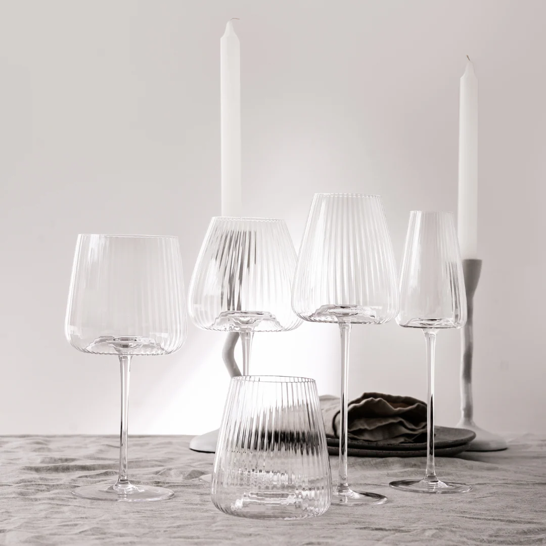 Melted Crystal Gin Glass- Set of 4 - Image 4