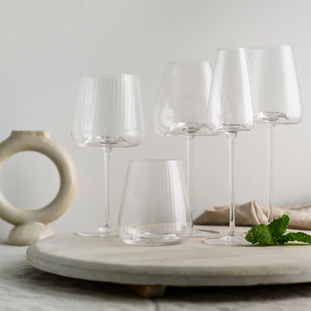 Melted Crystal Stemless Glass- Set of 4 - Image 5