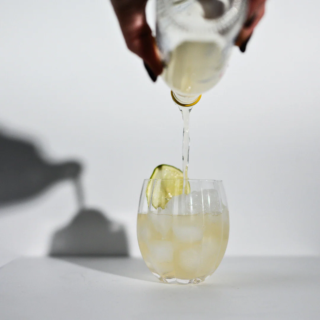 Petal Stemless Glass- Clear- Set of 4 - Image 4