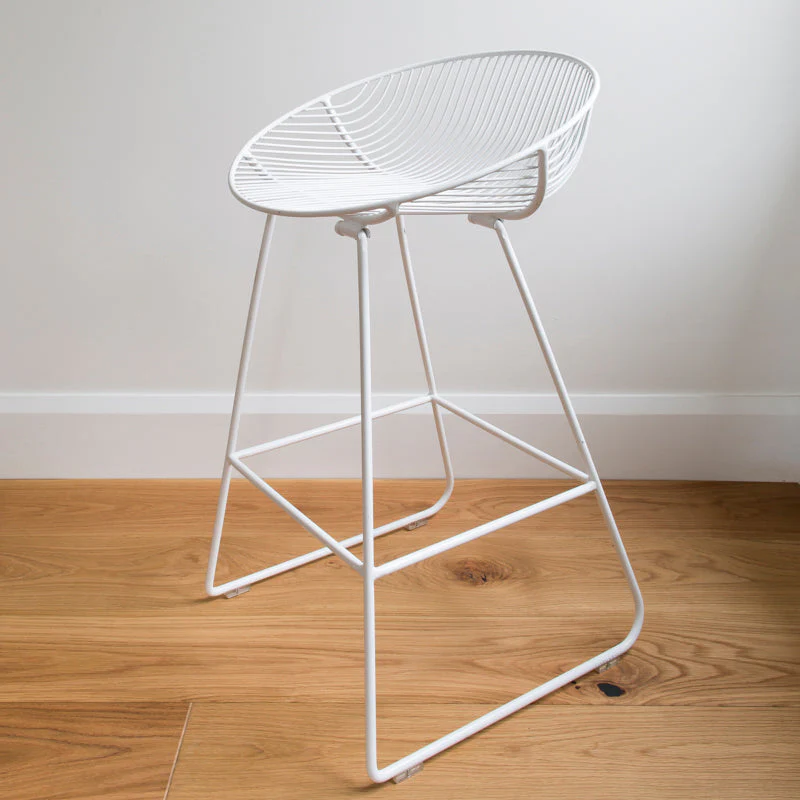 Rangitoto Stool- White - Image 2