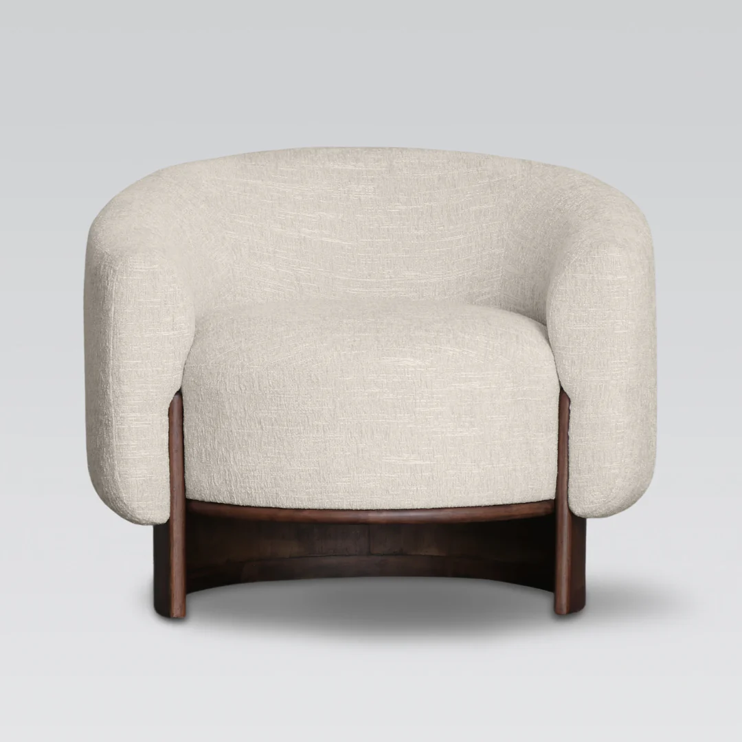 Rotterdam Club Chair- Cream - Image 2