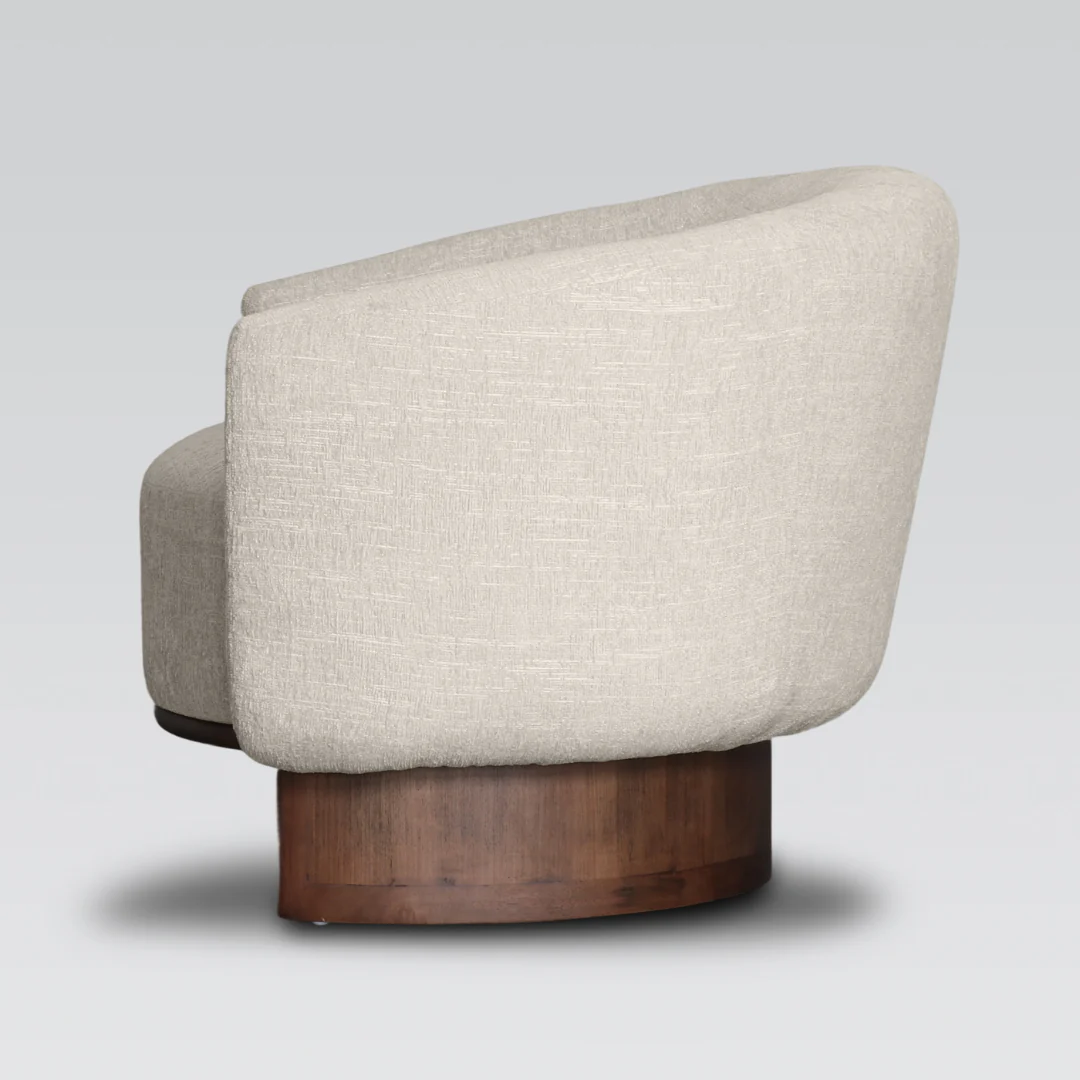 Rotterdam Club Chair- Cream - Image 4