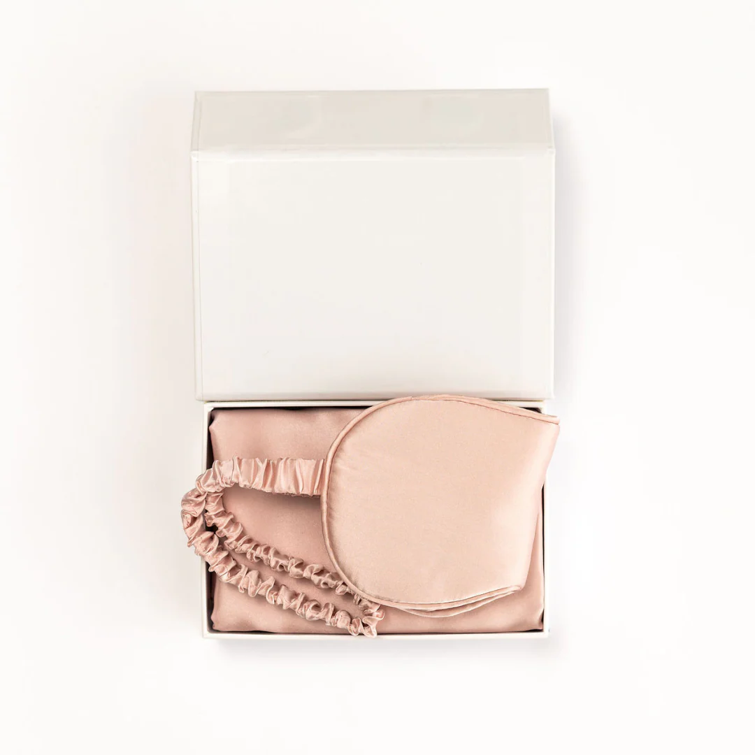 100% Pure Silk Gift Set- Blush - Image 4