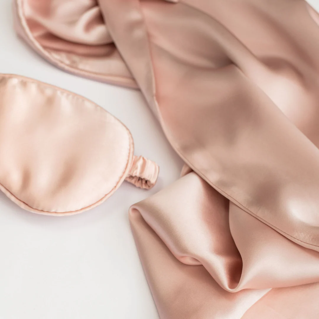 100% Pure Silk Gift Set- Blush - Image 7