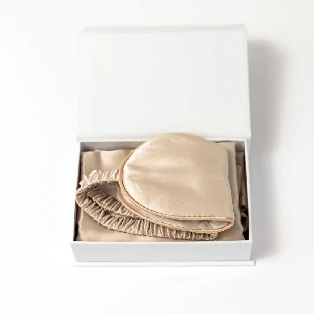 100% Pure Silk Gift Set- Champagne - Image 5