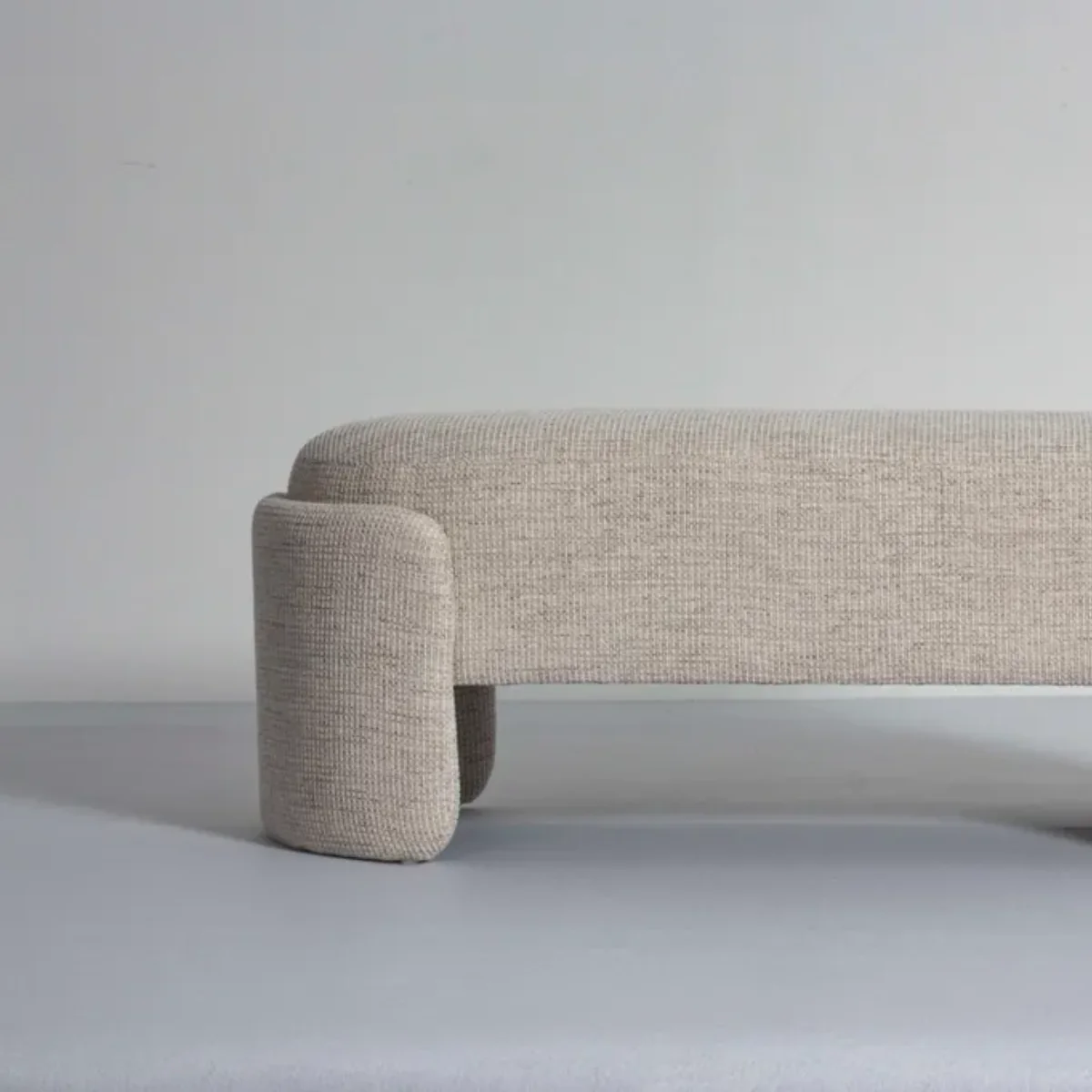 Sinclair Bench Seat, Husk - Image 2