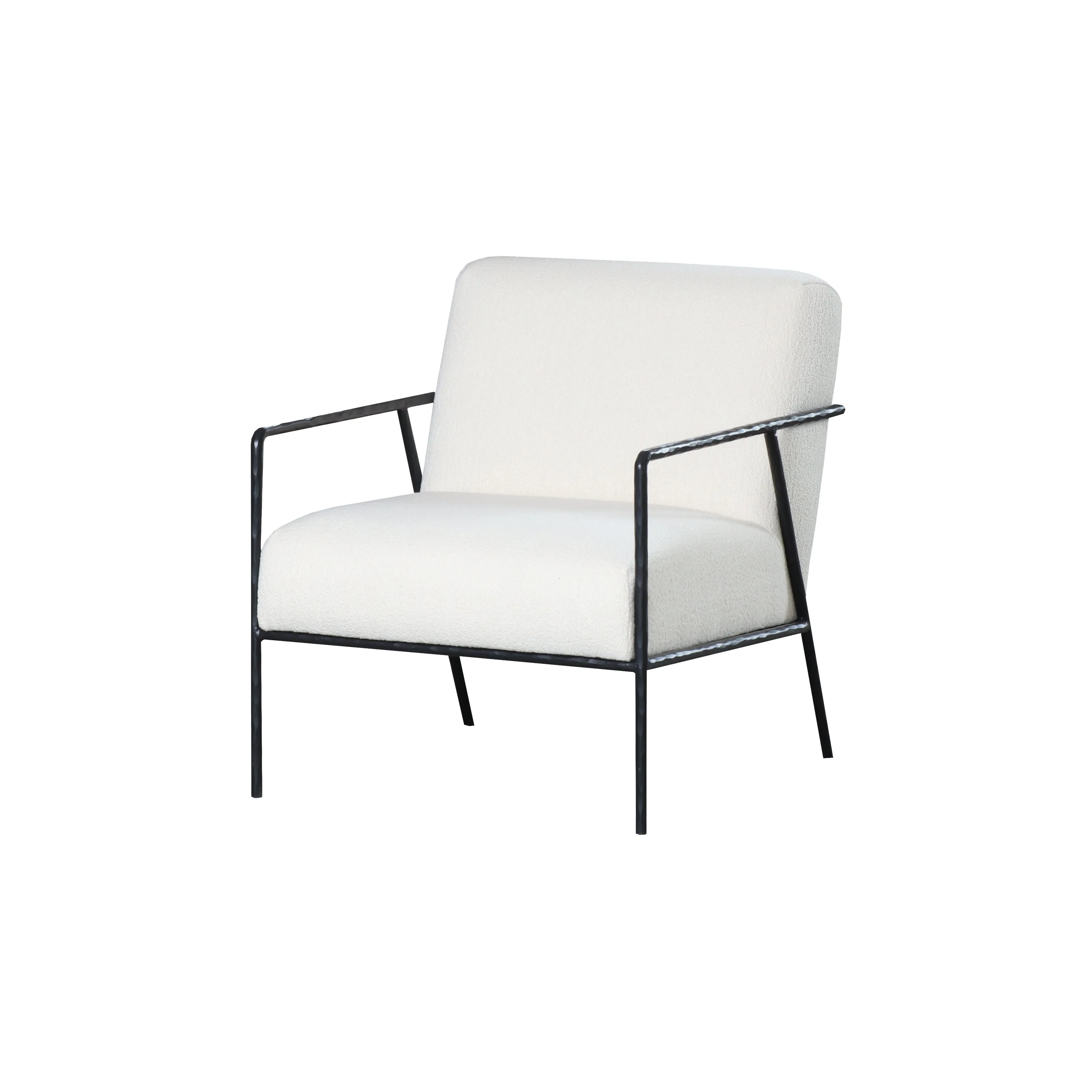 Slim Frame Boucle Chair - Image 6