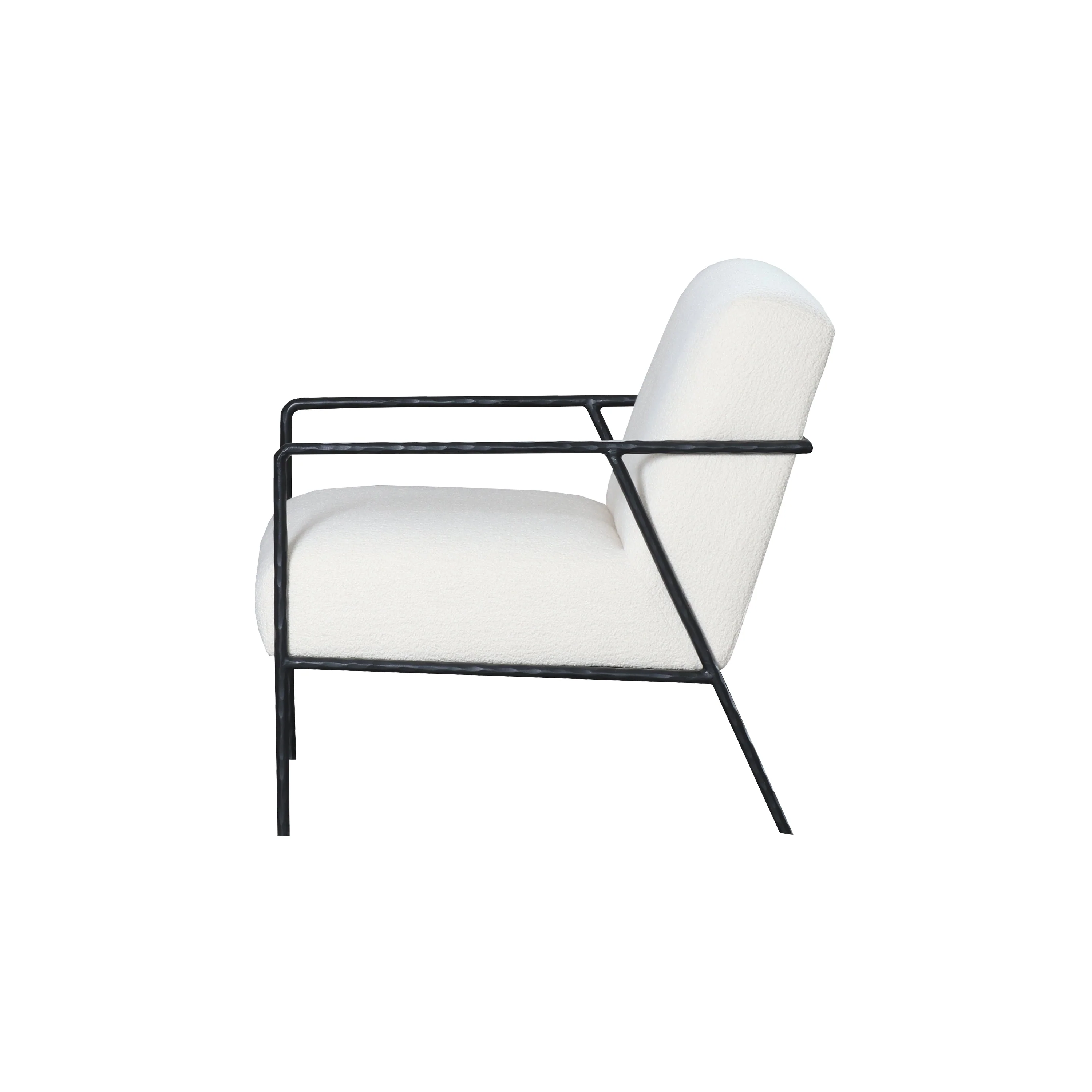 Slim Frame Boucle Chair - Image 7
