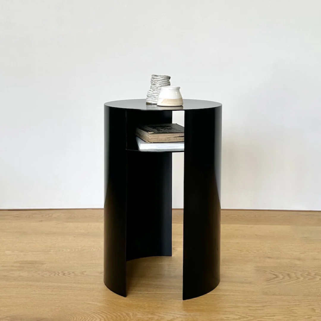 Waipuna Table – Stainless Steel - BLACK