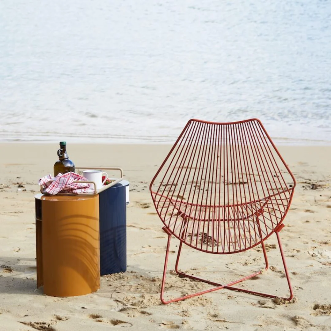 Waipuna Table – Stainless Steel - TOFFEE - Image 3